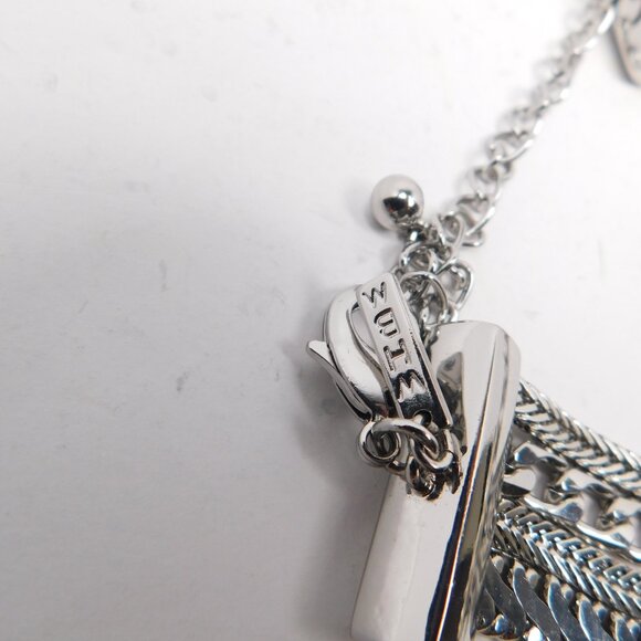 WHBM White House Black Market Glass Pearl Cluster Statement Necklace (52725) - Picture 5 of 5